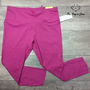All In Motion Drawstring High Rise Crop Yoga Pants Size XXL